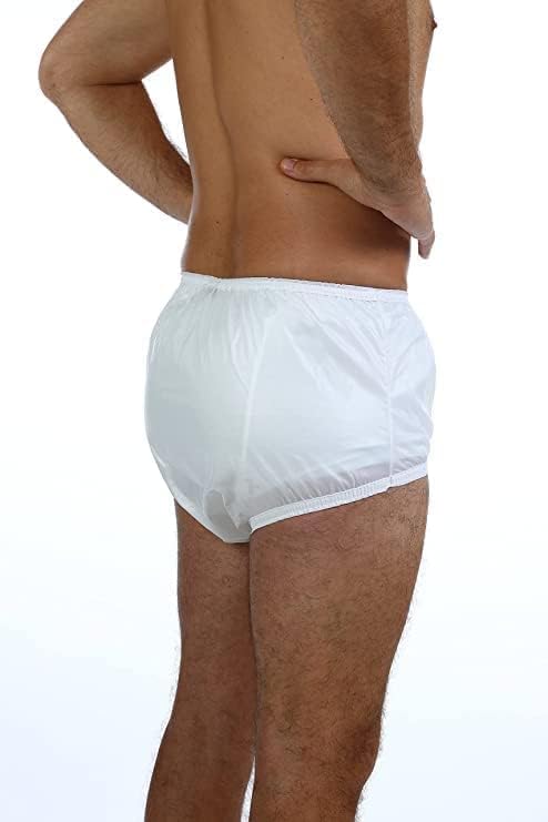 Image of Adult Pull-On Pants Waterproof Incontinence Brief- Unisex - Soft, Noiseless I Swim Brief I Bedwetting Brief I Overpants (XL)