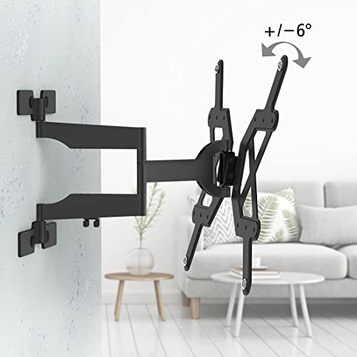 Hama-118060-Fullmotion-Ultraslim-TV-Wall-Bracket-400-mm-x-400-mm-Size-Black