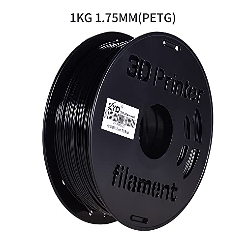 Baugger 1KG / Spool PETG Filament 1.75mm Diâmetro Recargas de material de impressão para impressoras