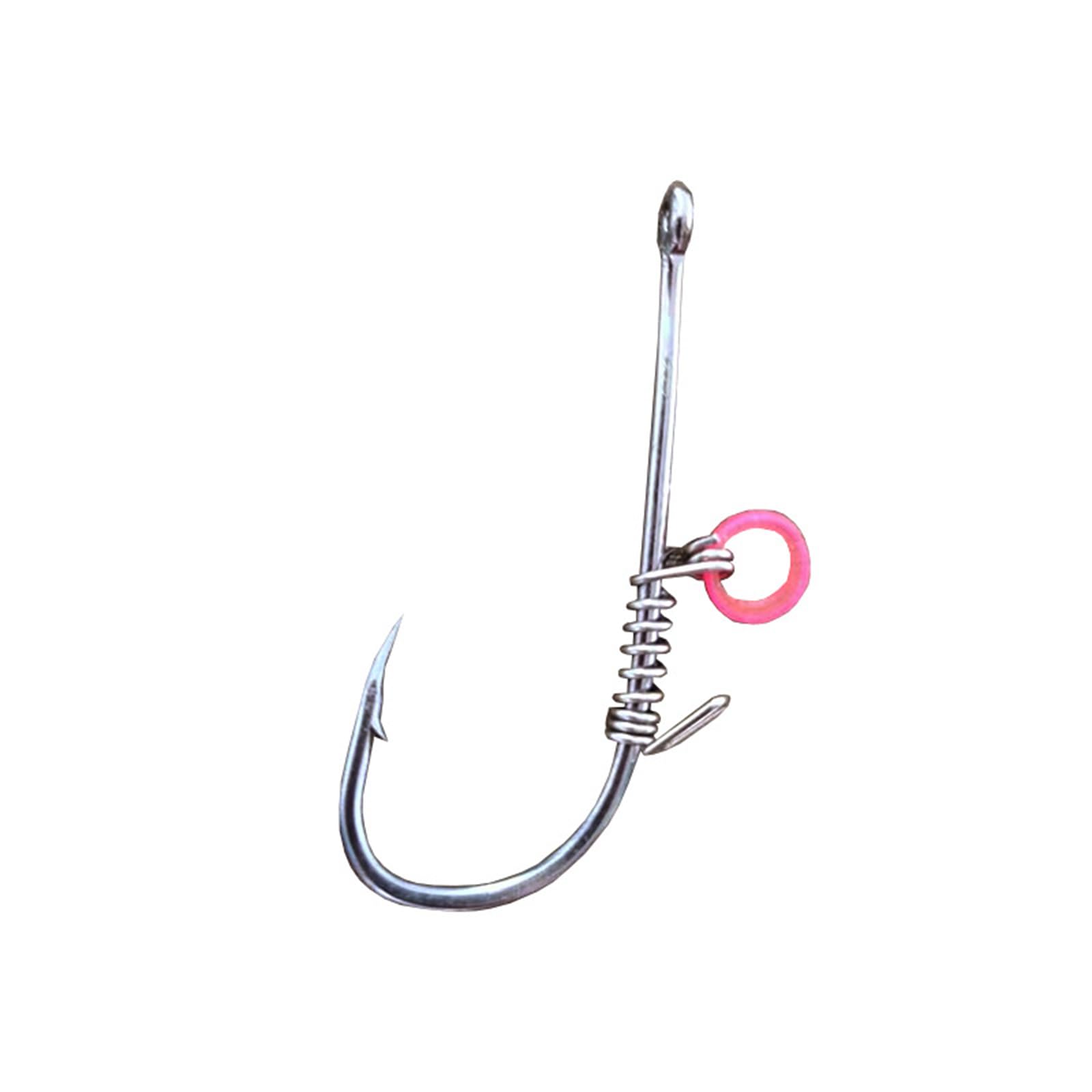 Lot De 9 Hameçons Pour Crevettes Vivantes – 3 Tailles (2/3/4) En Acier Inoxydable Avec Élastique & Ressort, Pêche Au Gros Poisson