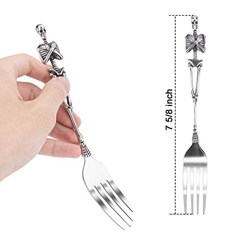 Dinner Fork, Premium Stainless Steel Dinner Forks, Handmade, Dishwasher Safe (Silver), Use For Home, Kitchen Or Restaurant, Or Gift For Friending #TOP6