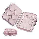 Gadpiparty 収納 耐衝撃 卵収納ボックス 透明プラスチック製 屋外 キャンプ 旅行用 卵キャリア 持ち運び便利 軽量 素材