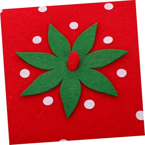 1piece Kawaii Strawberry Beret Wool Hat for Boys and Girls Comfortable Cosplay Accessory for Parties and Dress-up Soft Red Wool Blend Fits Circumference3