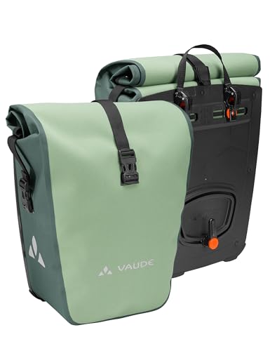 VAUDE Aqua Back Supreme - Sacoche de vélo étanche pour Porte-Bagages - 2 x 24 l - Sacoche arrière pour vélo - Robuste et Durable - Fabriquée en Allemagne