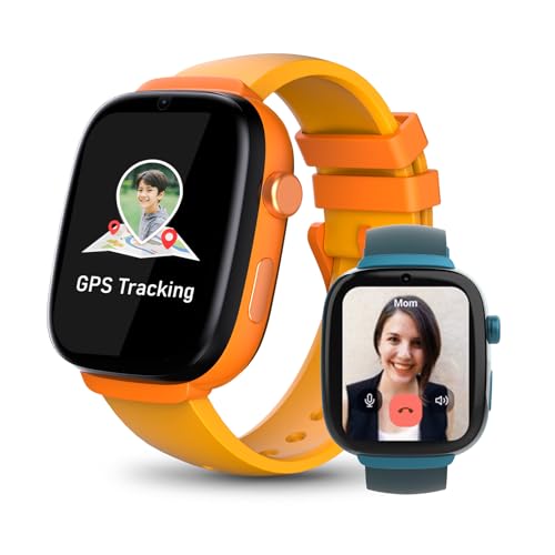 EIOTCLUB, Smartwatch per Bambini 4G, Scheda SIM Integrata,...