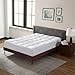 CirclesHome White Futon Mattress Toppers with Anti-Slip Anchors - Futon Cover Filled with Plush Down Alternative Fill - Full Size Futon Cover is Soft, Comfortable and Allergy Free (Size: 54 x 75 x 3)