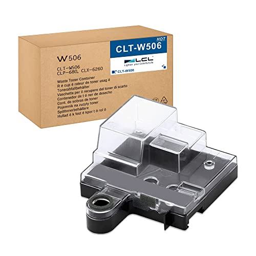 LCL Compatibile CLT-W506 CLT-W506 SEE Waste Toner Bottle SU437A (1-Pack, Vaschetta Recupero Toner) Sostituzione per Samsung CLP-680 680DW 680DN CLX-62