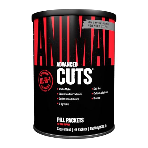 ANIMAL Cuts Thermogenic Supplement, 42 Pill Packs