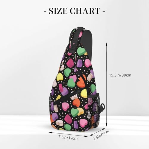 Bolso bandolera Love Heart para mujer y hombre miniatura 3