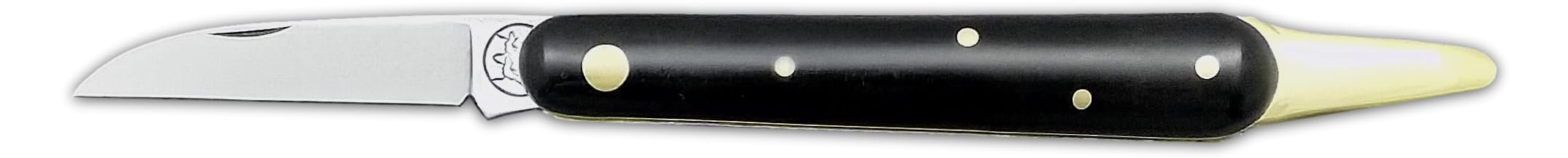 DUE BUOI COLTELLO DA INNESTO 224P SP OT - LAMA IN ACCIAIO AD ALTO TENORE DI CARBONIO