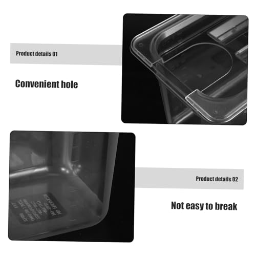 Cuisson sous vide récipient PC transparent 6l pour machine de cuisson lente à la maison