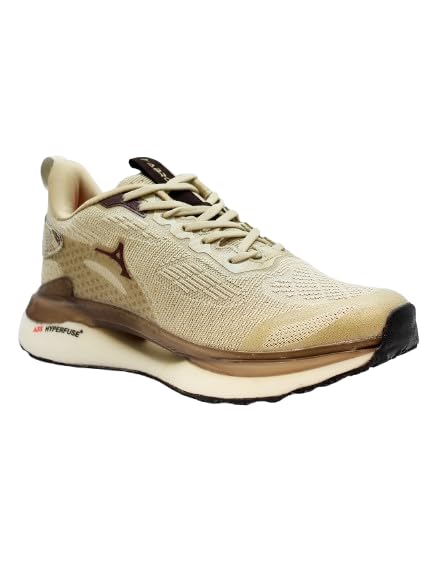 Image of ABROS Antonio-On Running Sports Shoes Breathable Upper Fly-Knit with Hyperfused Sole Memory Foam Insole Casual Walking & Gym Shoes for Mens