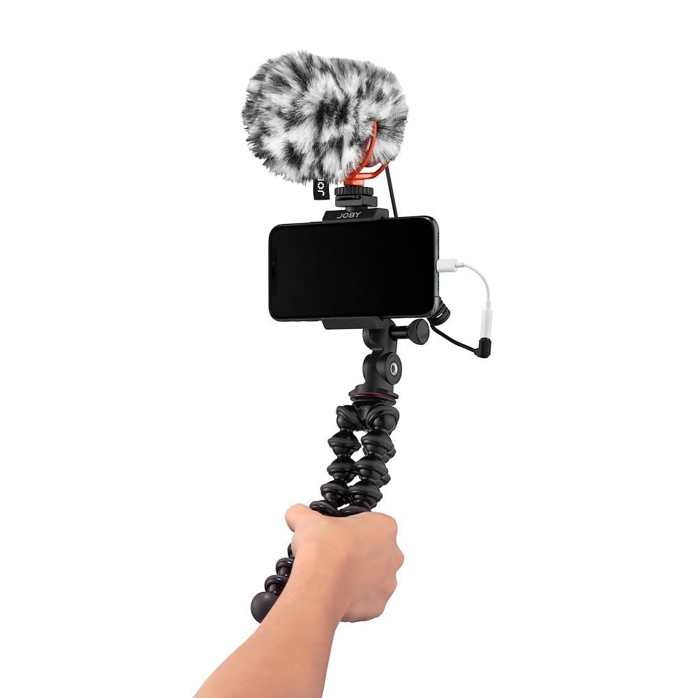 JOBY Wavo Pro Windjammer - Housse Anti-Vent Pour Microphone Wavo Pro, Réduction Bruit Jusqu'à 35 DB
