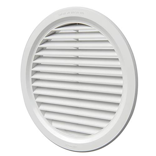 La Ventilazione T20B Rejilla blanca, para agujeros ø 200 mm