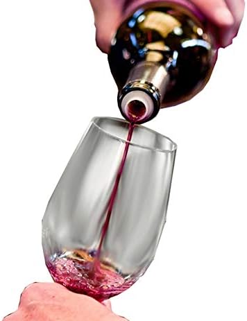 Miniatura 4 de Tully - Vertedor de vino lento, paquete de 25 unidades para botellas con corcho