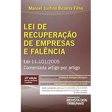 Capa do livro Lei De Recuperação De Empresas E Falência 15º Edição