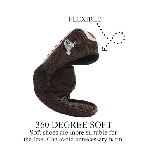 Image of Knit Loafers for Men Casual Fashion and Formal Slip-On Comfortable and Flexible Lightweight Slip Resistant Breathable Machine Washable Trendy Driving Loafers shoes for Men's Designed for all Seasons
