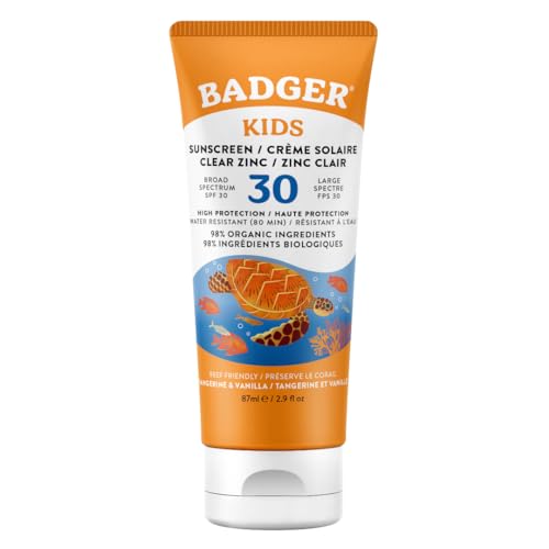Badger Kids SPF 30 Mineral Sunscreen, 87ml