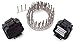 Edelbrock 91150 QwikData 2 LCU Connector Kit AMP 26 36 Pin