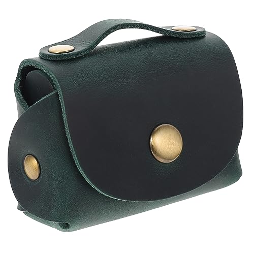 Cute Flip Coin Purse Key Holder Portable Leather Key Storage Pouch Multi-functional Coin Bag for Travel and Everyday Use