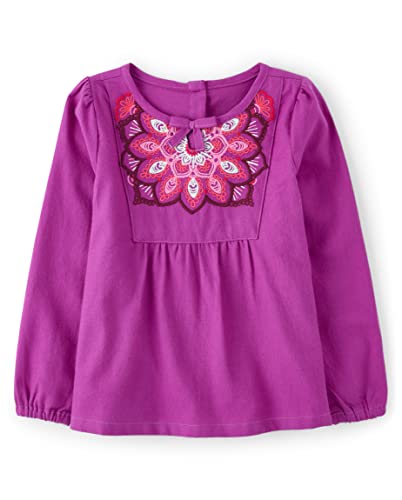 Gymboree,And Toddler Girls Long Sleeve Woven Shirts,Spice Skit Star,3T #TOP22