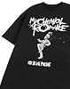 My Chemical Romance Unisex Black Marching Band Graphic Tee | Short-Sleeved Music Lover T-Shirt | Emo Rock Band Apparel for Men Women Teens | Alternative Punk Merchandise Gift #5