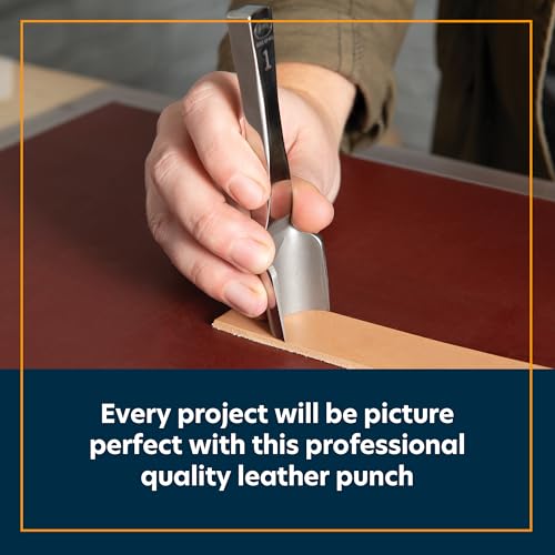 Perforatrice pour sangle de 2,5 cm Weaver Leather en acier robuste