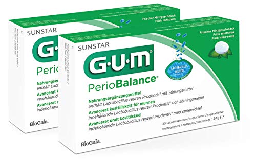 G.U.M PerioBalance Lutschtabletten (2 x 30 Stück)