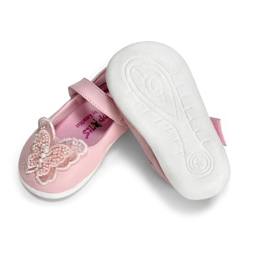 Image of KazarMax Baby Girls Lightweight | Casual Ballet Flat Ballerina 9 Month to 48 Month