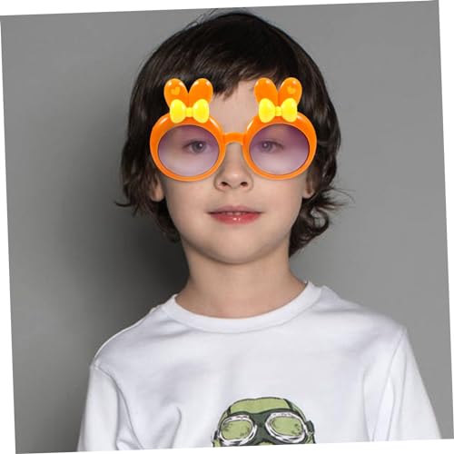 Kisangel Heart Shaped Kids Sunglasses Party Glasses for Children Plastic Beach Party Favors Random Color4