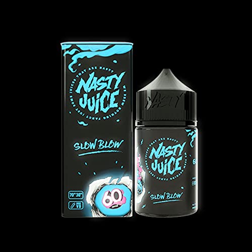 NASTY-JUICE-E-Liquid-Vape-Juice-Low-Mint-7030-VGPG-0mg-Slow-Blow-60ml