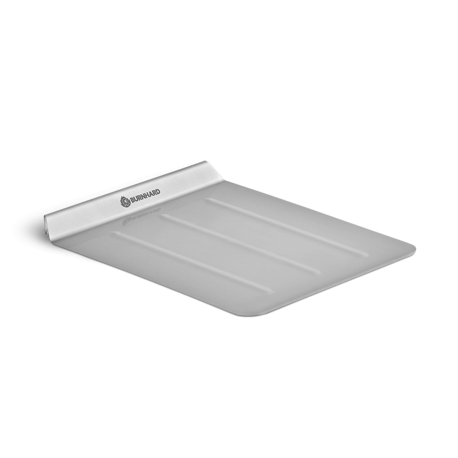 BURNHARD® Pizzastein mit Pizzaschaufel, Cordierit, extra krosses Backergebnis, hitzebeständig, Edelstahl-Schaufel, für Backofen & Grill, 45x35 cm, Zubehör Set – Pizzastein Set Deluxe