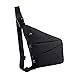 Venus valink Voyageurs Anti-vol Harnais Sac Poitrine Porté Croisé Réglable pour Téléphone Portable, Sac Voyage pour Hommes Femmes - Gauche
