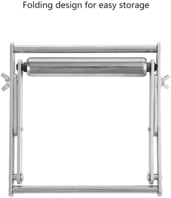 Table Saw Stand Adjustable Cutting Machine Support Frame Rust-Proof Adjustable Height Metal Cutting Machine Work Support Stand (Large Bracket)