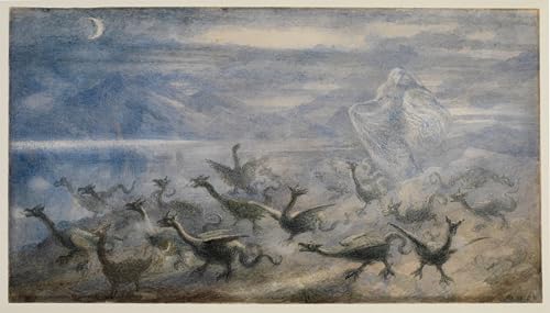 Poster fantastique Richard Doyle pour créer une ambiance mystique dans votre salon moderne