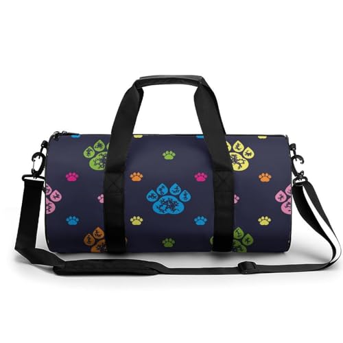 Sac duffel patte de chien sac de gym voyage camping randonnée week-end