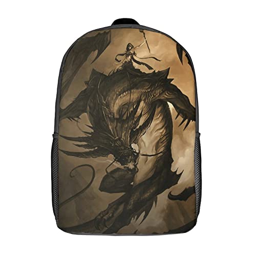 MAOTN Enfants Sac À Dos Dragon École Sac À Dos Imprimé mode adulte enfants sac à dos cartable (43x31x13.5 cm) Cool Bookbag Cover