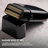 BaByliss PRO FXFS2B BLACKFX Metal Collection, Rasoir sans fil en métal double grille Noir - 4