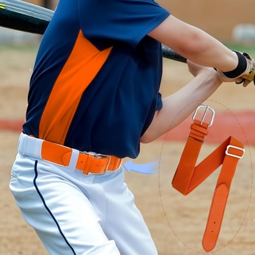 YFXQYFSH Cintos de beisebol, cintos de softball, elástico ajustável, meninos meninas (40.6 cm-81.3 c