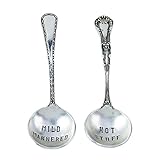 Mud Pie 4971006 Salsa Ladle Set, Silver