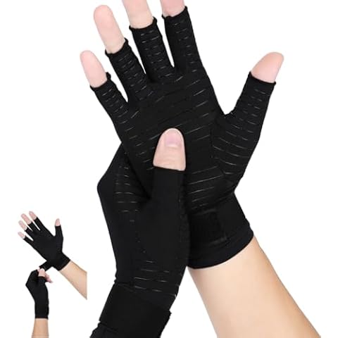 Fivxupr Copper Compression Gloves Cover