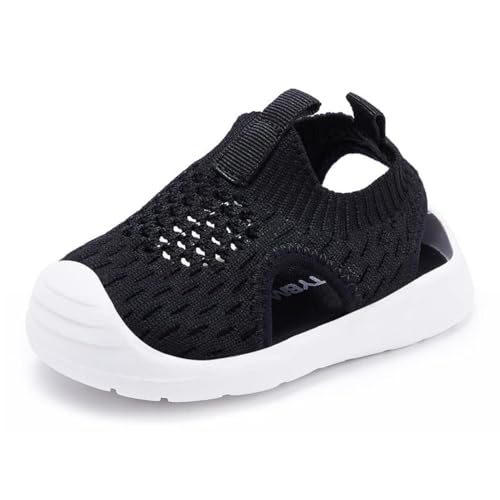 Image of BMCiTYBM Baby Boy Girl Closed Toe Summer Toddler Sandals Lightweight Shoes Infant Non-Slip First Walking Sneakers 6 9 12 18 24 Months 2-3 Years