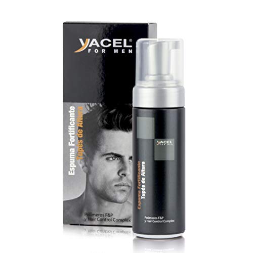 Yacel For Men Espuma Fortificante, Estilo, Protección, Fuerza y Anticaída 150ml