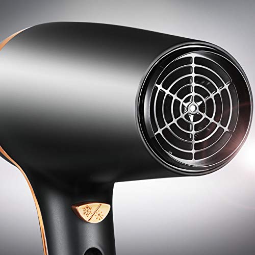 Confu 1875W Mutedry Fast Drying Hair Dryer, Lightweight Low Noise Blow Dryer With Speed / Heat Settings, Cool Shot Button And Concentrators #TOP2