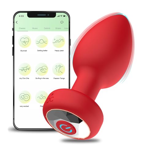 Vibrating B.UTT Plug S.ex Toys for Woman A.nal Toys Vibrat.or A.dult Toys APP Control V.ibrater Vibra.tor.Set for Woman P.rostate Massager 10 Modes Silent va1