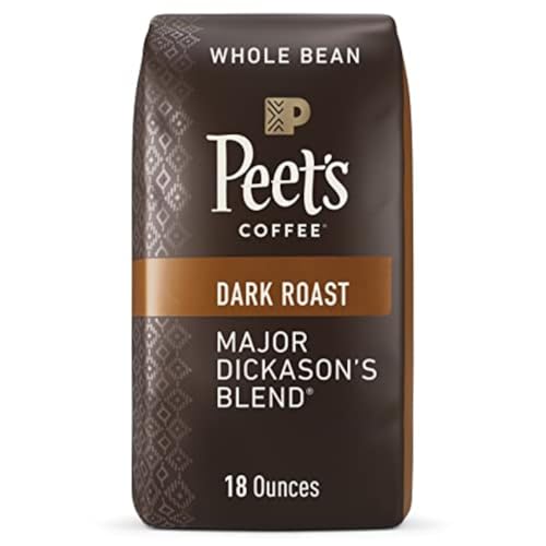 Peet's Coffee, Dark Roast Whole Bean Coffee - Major Dickason's Blend...