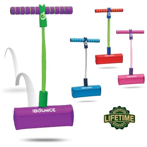 New Bounce Pogo Stick for Toddlers - Foam Jumper for Age 3,4,5,6,7,8 - Outdoor Jumping Toys - Birthday Gift for Toddler Girls and Boys Cover