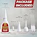 Y'allCanDiy Waterproof Super Glue for Ceramic - Ceramic Glue Repair for Pottery, No Smell After Cure. Best Cyanoacrylate Based Adhesive for China and Porcelain - Cap Color May Vary (Blue or White)