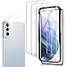 Produktbild Smallking Schutzfolie Kompatibel mit Samsung Galaxy S21 Panzerglas, Panzerglas(3 Stück)+ Kamera Panzerglas(2 Stück), 9H Härte, Blasenfrei,HD Klar Glas Displayschutz