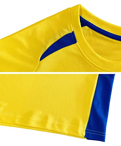 Image of M2C Kids Soccer Uniform Athletic Jersey Shorts Socks Set